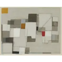 Norio Azuma, Image No. 3, 1965, Serigraph on canvas