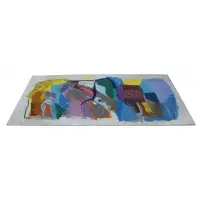 Calman Shemi, Large wall hand painted tapestry