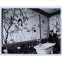 Robert Doisneau, Saul Steinberg,The Bathtub, Gelatin silver print