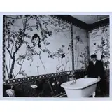 Robert Doisneau, Saul Steinberg,The Bathtub, Gelatin silver print