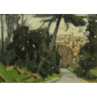 Michel Dureuil, Biot, Oil on canvas