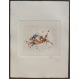 The Zodiac II-Capricorn by Salvador Dalí, Colored lithograph, sold Jun 2025