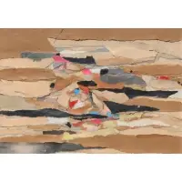 Georges Csato, Painting #12, Collage paper