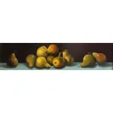 Patt Baldino, A Still Life of Pears, Oil on canvas