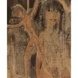 Bernard Bouts, Figuras (Figures), Mixed media and watercolor on paper