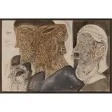 Jose Luis Cuevas, Borgia-Heads in Profile