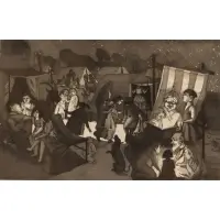 Paula Rego, The Encampment, 1989, 1989 Etching and aquatint