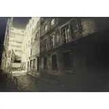 Herve Guilleux, Imp De Clichy, Oil on board