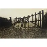 Herve Guilleux, La Barriere (The Barriers), Oil on board