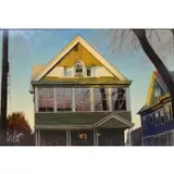 Peter III Poskas, Bishop Street, Oil on board