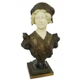 Affortunado, GORY (1895-1925), Bronze and marble bust