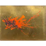 Domoto Hisao, Untitled, Gouache and ink on cardboard paper