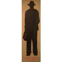 Jonathan Borofsky, Man with a Briefcase (The Museum of Contemporary Art, Los Angeles 3/17/86-5/18/86), 1986