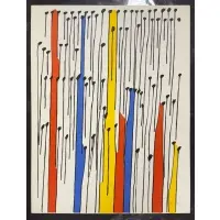 Untitled by Alexander Calder, Lithograph on paper, sold Jun 2025