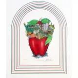 Charles Fazzino, Deliciously New York, 3-D serigraph