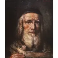 Henry van de Velde, Portrait of a Rabbi, Oil on panel