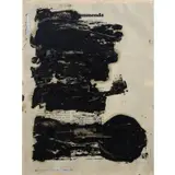 Kikuo Saito, Ash Garden series # 9, 2009, Oil on paper
