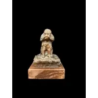 Arbit Blatas, Untitled, Bronze Poodle, signed