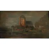 Tina Blau, Church in Veere, Netherlands