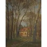 Tina Blau, Prater, Oil on canvas
