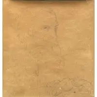 Jean-Auguste-Dominique Ingres, Head and Hand, Graphite on paper