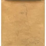 Jean-Auguste-Dominique Ingres, Head and Hand, Graphite on paper