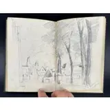 Tina Blau, Woudrichem (Netherlands), Graphite and colored chalk