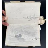 Tina Blau, Dortrcht, Graphite on paper