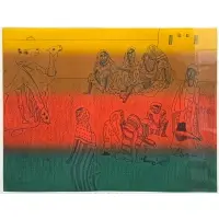Vincent Smith, Below the Sahara, Etching