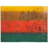 Vincent Smith, Below the Sahara, Etching