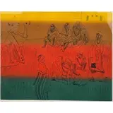 Vincent Smith, Below The Sahara, Color etching, signed, titled and numbered, "106/125"