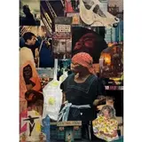 Vincent Smith, Precious Love, Collage, signed, titled, and dated, 1969