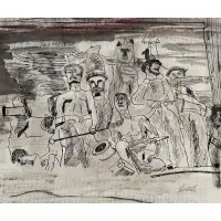 Vincent Smith, UNTITLED, Pen and ink