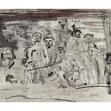 Vincent Smith, UNTITLED, Pen and ink