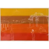 Vincent Smith, Benin Ancestral Shrine, AP etching