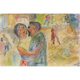 Vincent Smith, Bag's Groove, Watercolor