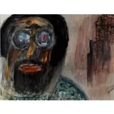 Vincent Smith, The Philosopher, Pen and Ink, Signed, titled and dated 1966