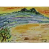 Vincent Smith, Beach In Dar Es Salaam, Watercolor, signed, titled and dated 1973