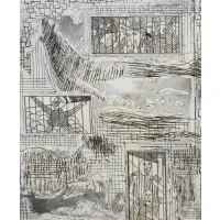Vincent Smith, War and Attrition, Etching, signed and titled