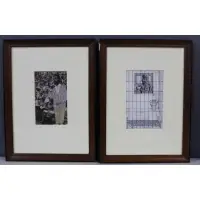 Vincent Smith, Untitled and apparently unsigned, [2] 2 x Ink and collage