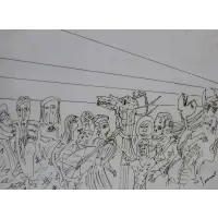 Untitled by Vincent Smith, INK DRAWING, sold May 2025