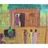 Vincent Smith, Dreams Of Togo, Pen, watercolor and crayon