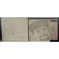 Nude by Vincent Smith, 2 x pencil drawings, signed and titled, sold May 2025