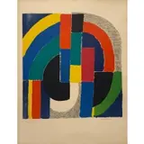 Sonia Delaunay, Untitled, Lithograph on paper