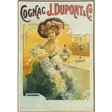 Vincent Bocchino, Cognac, for J. Dupont & Co., Colored lithographic poster