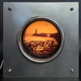 François Delebecque, Les Hublots (Porthole), Mixed media, metal image slide projector