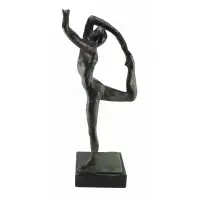 Auguste Rodin, Dance Movement, A patinated bronze sculpture signed A. Rodin