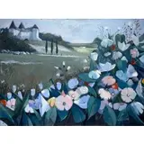 Charles Levier, Le Jardin Sauvage (The Wild Garden), Oil on canvas