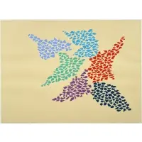 Robert Goodnough, Untitled, Four color screenprint
