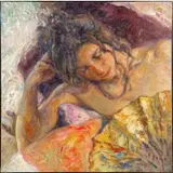 Jose Roya, Carmin de Garanza, Oil on canvas